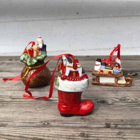 Nostalgic Ornaments Gifts ВилеройБох набор игрушек 3 предмета