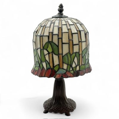 Лампа настольная Тиффани Арнуво 37 см стекло