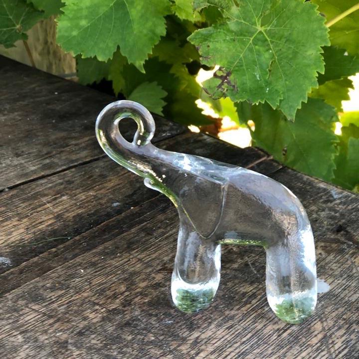 Статуэтка Слон, хрусталь