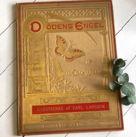 Книга Dodens Engel af Iohan Olof Wallin (Иллюстрации Carl Larsson)