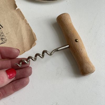 Штопор металл дерево