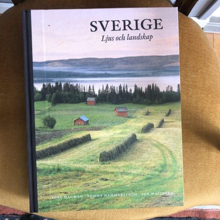 Книга Ландшафт Скандинавии Sverige Lius och Landskap 286 стр.