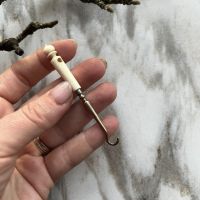Крючок для кодлера кость и сталь 1