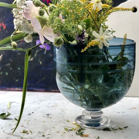Хрустальная ваза Glashyttan Sölvesborg