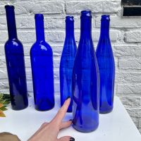 Бутыль 0,8 л стекло синее