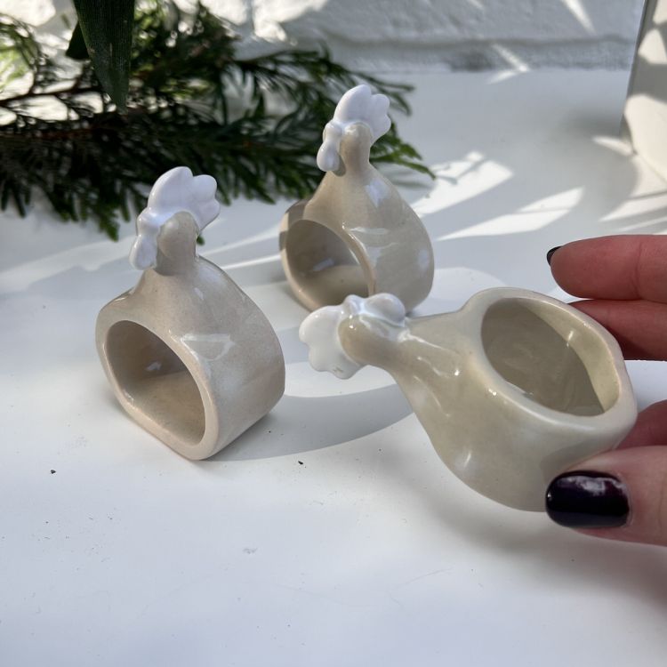 Кольцо для сафетки 5 см керамика