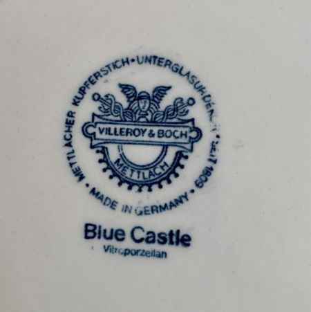 Салатник Blue Castle ВиллеройБох 21 см Германия      