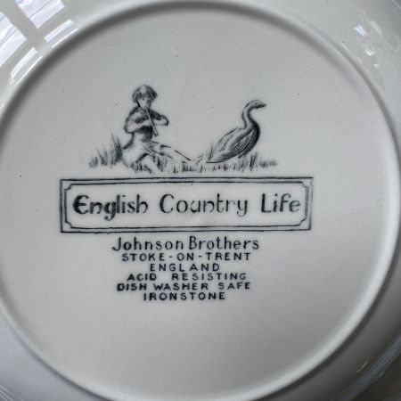 Тарелка глубокая Johnson Brothers English Country Life 22 см Англия уценка