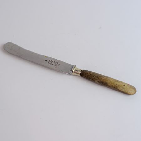 Нож с деревянной ручкой 25 см мельхиор Solingen