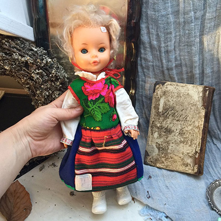 Кукла в национальном костюме, Швеция  
