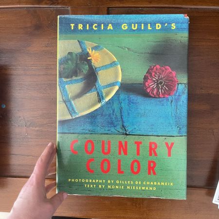 Книга Country Color Tricia Guilds 1994 г. английский язык