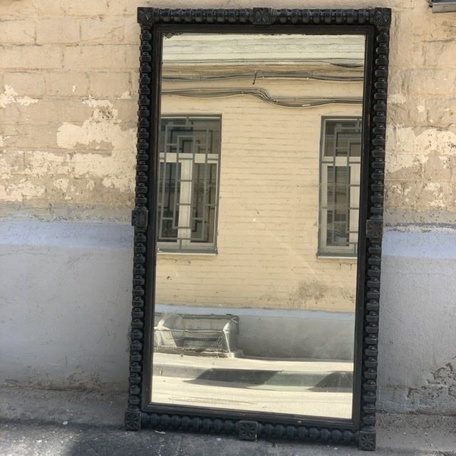 Зеркало старинное 123х73 см дерево стекло