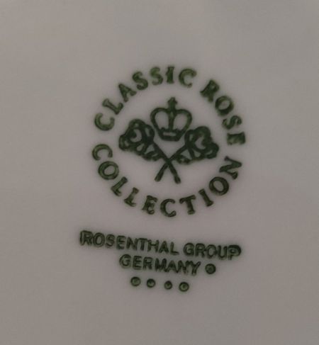 Чайник кофейник Rosenthal Classic Rose голубые розы 1,1 л Германия 