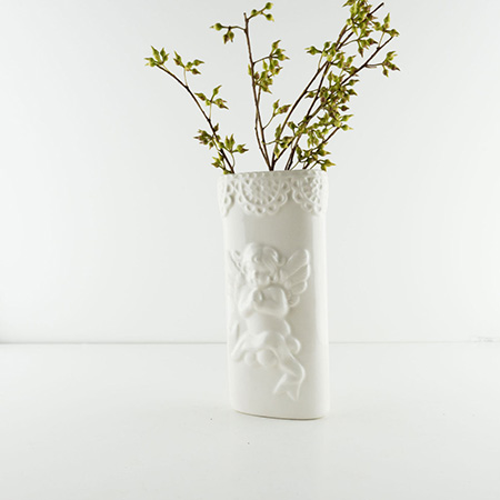 Подвесная ваза Ангелочек керамика Гауда