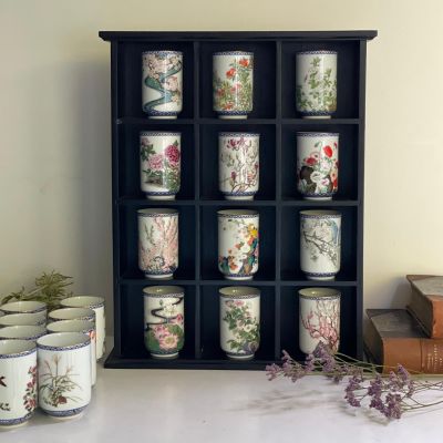 Чашка Franklin porcelain Япония 1981 г 125 мл Маки