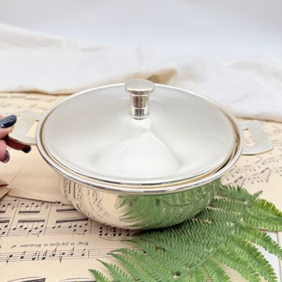 Террин с крышкой Solo 1,5 л серебрение 100 Голландия