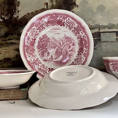 Тарелка глубокая 23 см ВиллеройБох Burgenland фарфор Германия