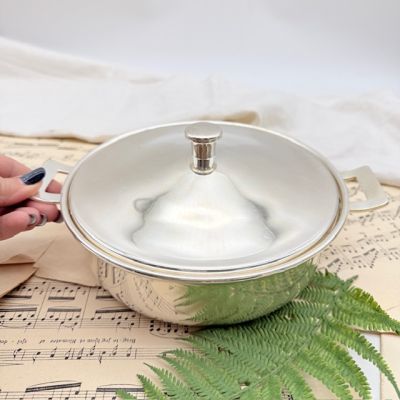 Террин с крышкой Solo 1 л серебрение 100 Голландия