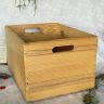Ящик деревянный 39 см с ручками
