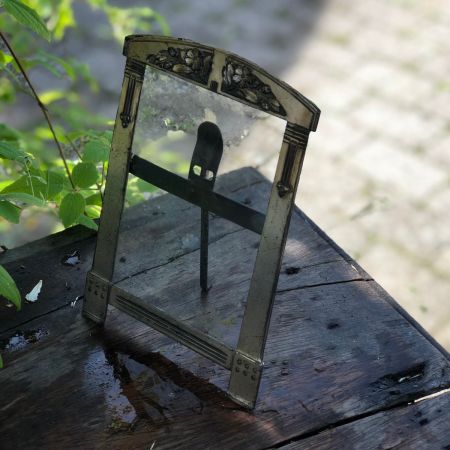 Рамка для фото 21 см металл стекло