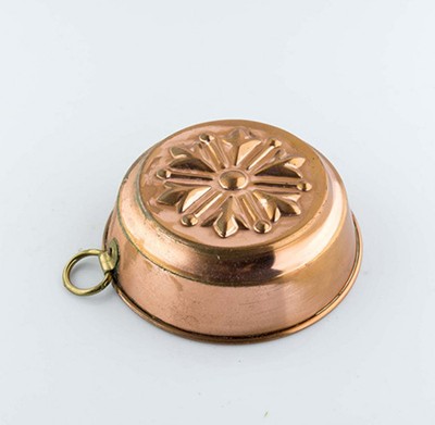 Форма для выпечки 12 см медь