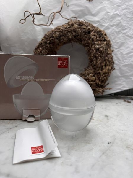 Подставка для яйца с крышкой Holme Gaard 10 см стекло Дания уценка
