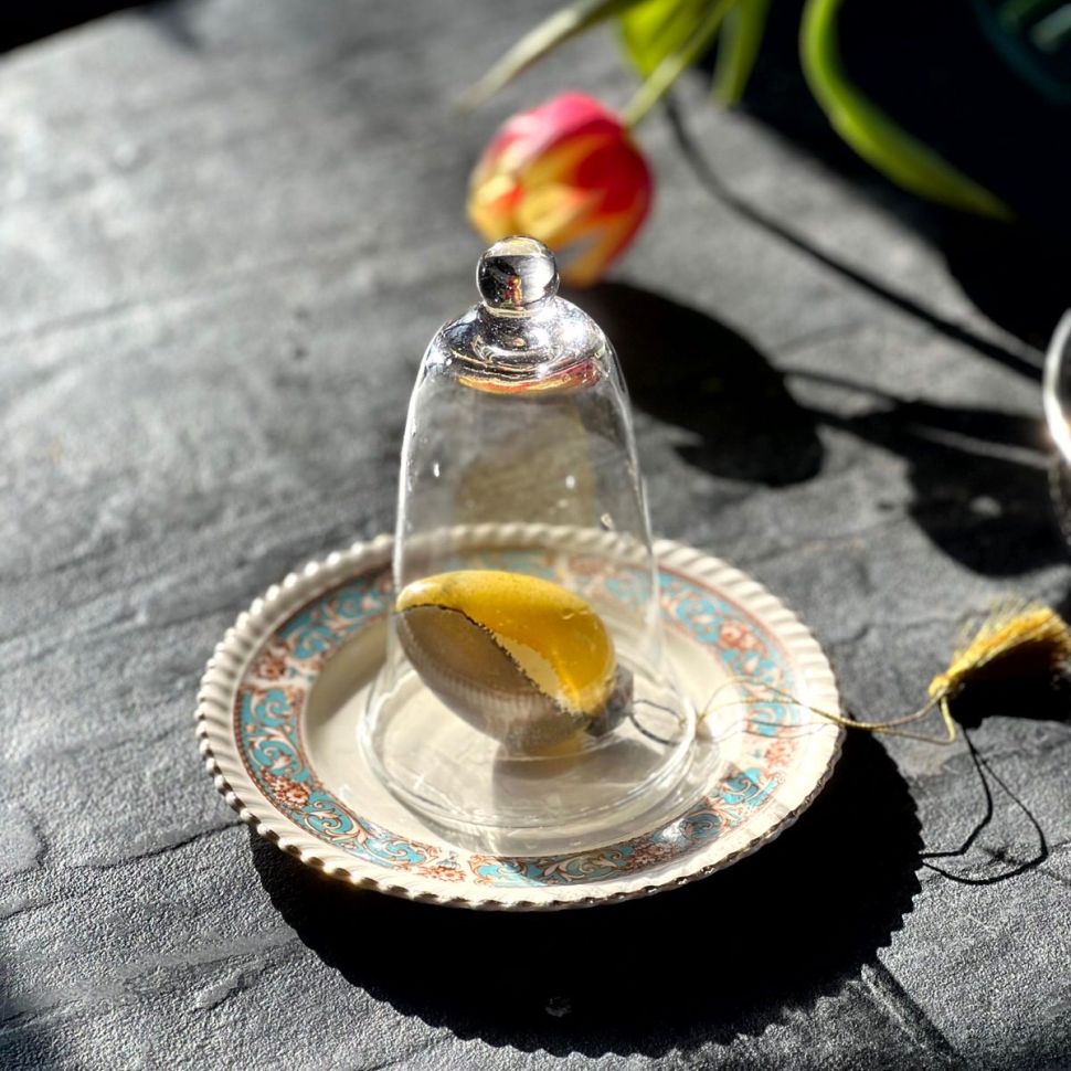 Клош 15 см хрустальное стекло