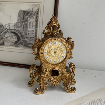 Часы с маятником 20 см бронза