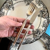 Нож десертный Frigast 19 см мельхиор Дания