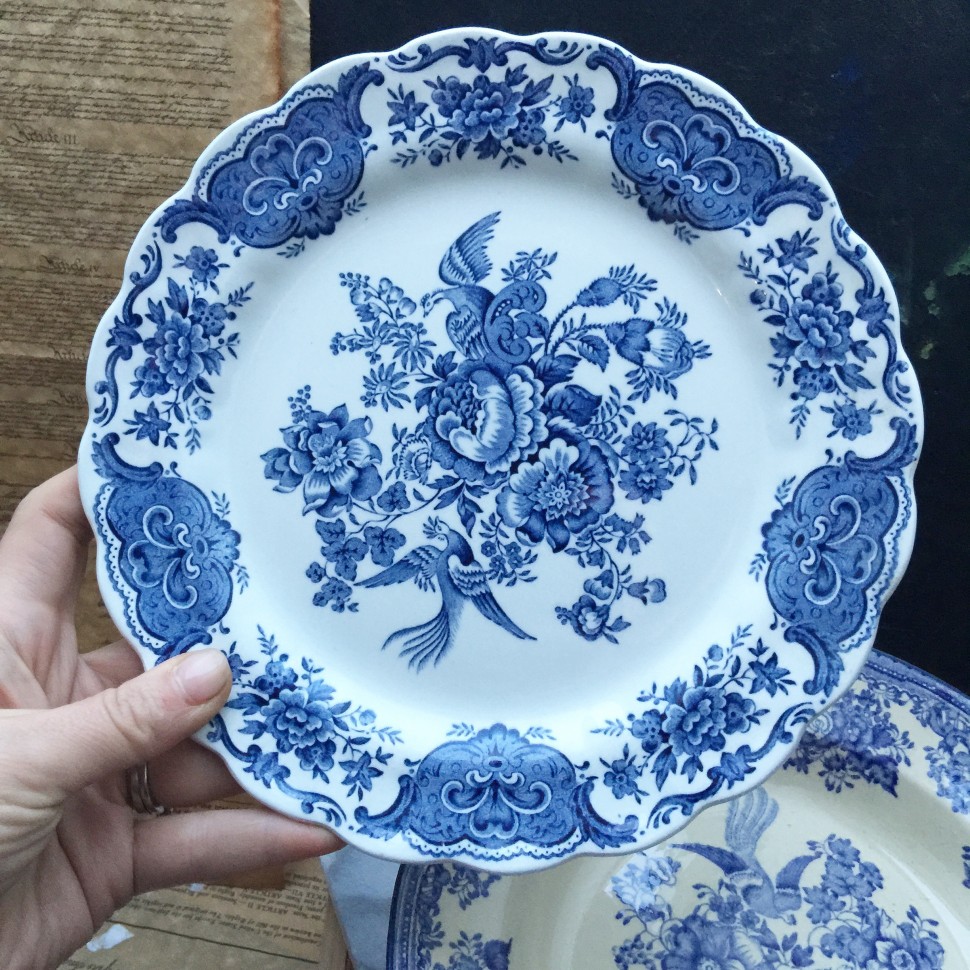 Тарелка фазаны Англия 18 см