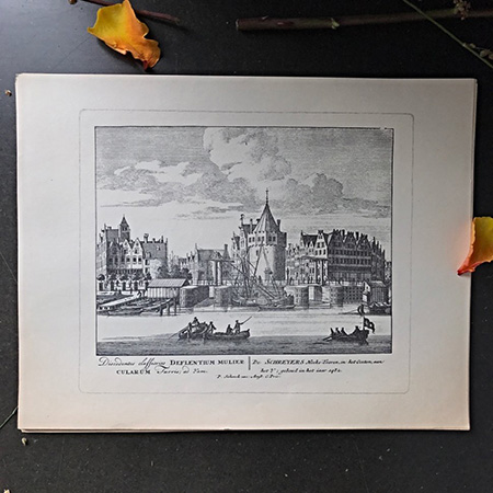 Репродукция гравюры Амстердам 1661 года  2