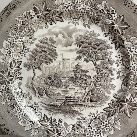Блюдо тарелка Castle by EIT Windsor 28 см фарфор Англия