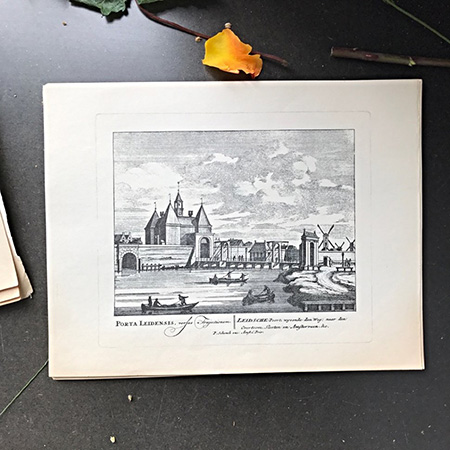 Репродукция гравюры Амстердам 1661 года  3