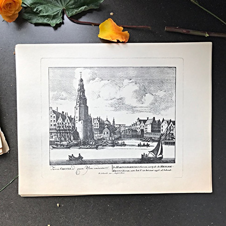 Репродукция гравюры Амстердам 1661 года  4