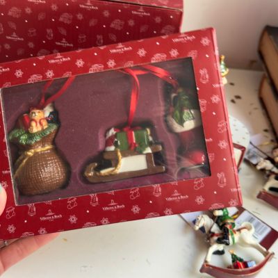 Подвес Подарки ВиллеройБох Nostalgic Ornaments набор 3 шт.
