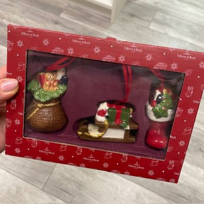 Подвес Подарки ВиллеройБох Nostalgic Ornaments набор 3 шт.