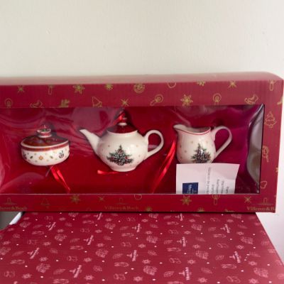 Подвес Чайный ВиллеройБох Nostalgic Ornaments набор 3 шт.