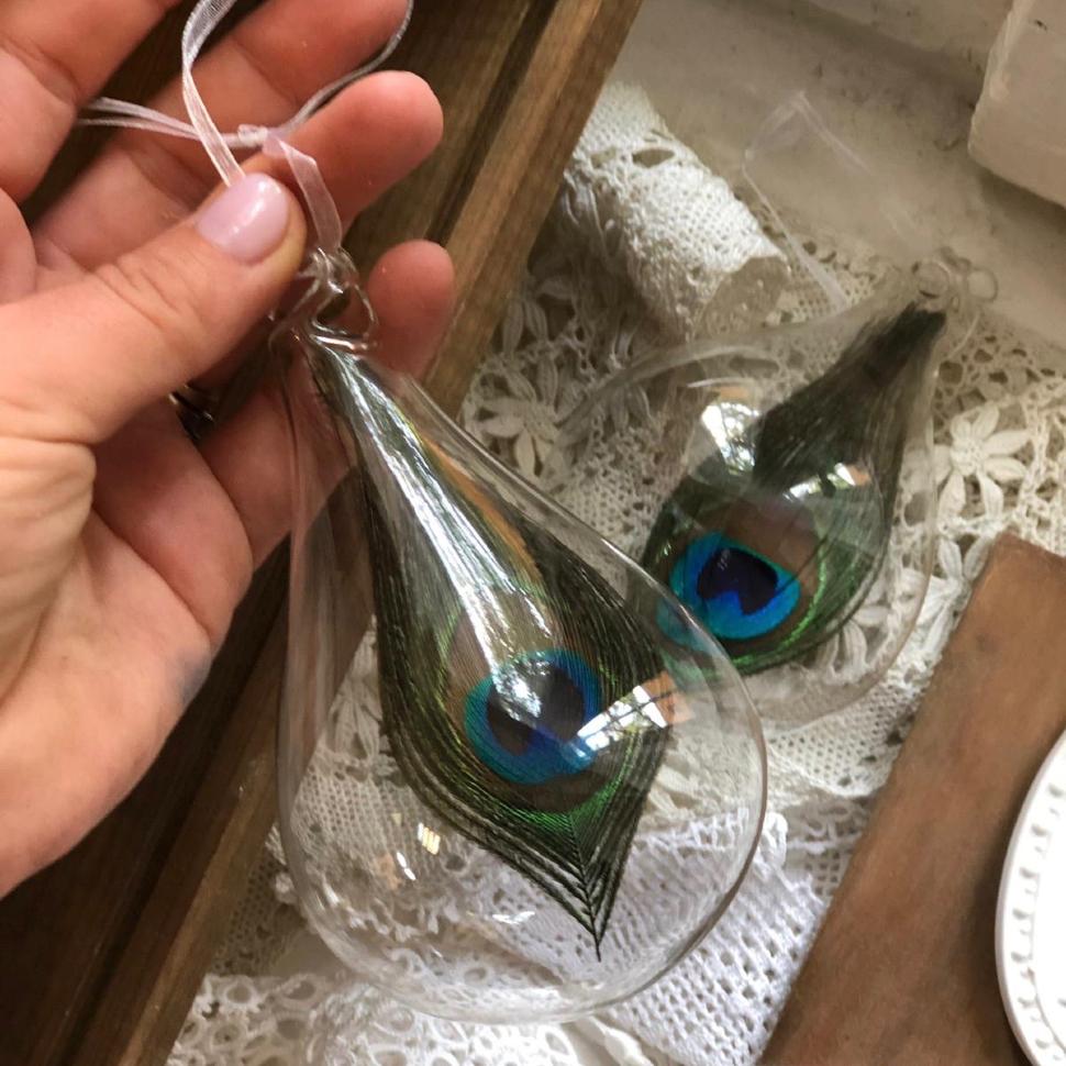 Шар-подвес декоративный Павлиний глаз