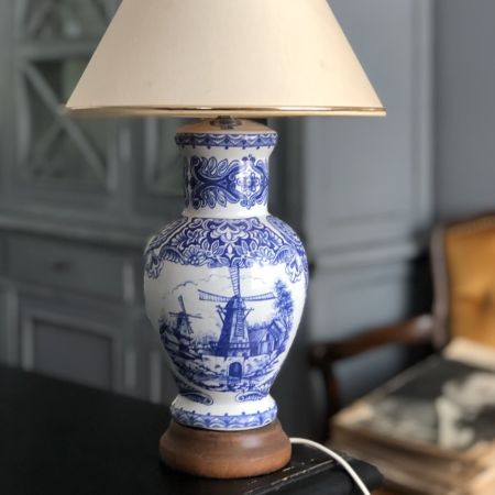 Лампа настольная 34 см Delft