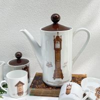 Чайник кофейник 1 л Mitterteich Porzellan Часы Германия