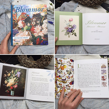 Книга Blommor с иллюстрациями