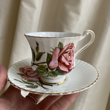 Чайная пара 220 мл Англия Paragon Роза