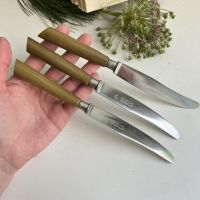 Нож столовый 21 см лезвие сталь уценка