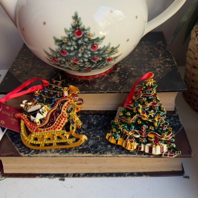 Подвес Ёлка ВиллеройБох Winter Collage 10 см