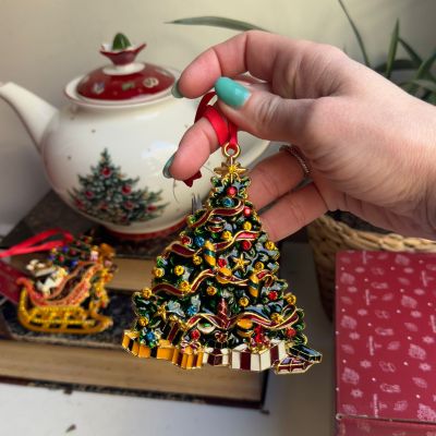 Подвес Ёлка ВиллеройБох Winter Collage 10 см