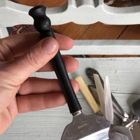 Лопатка сервировочная с деревянной ручкой 24 см сталь