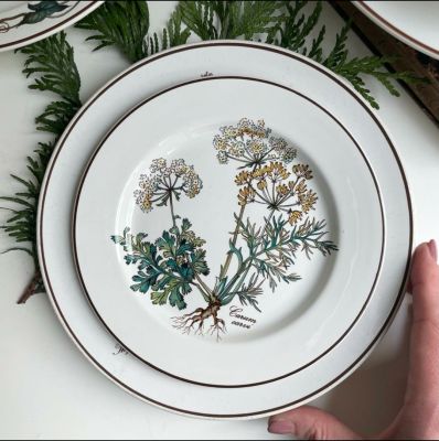 Тарелка для хлеба Botanica ВиллеройБох 17 см с корешком