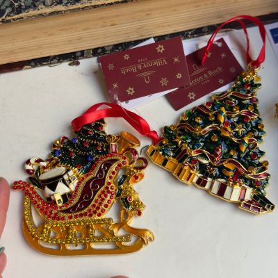 Подвес Сани ВиллеройБох Winter Collage 10 см