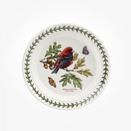 Тарелка плоская 21 см, Botanic Garden Красная Пиранга, Portmeirion