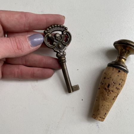 Ключ старинный Архангел 7,5 см